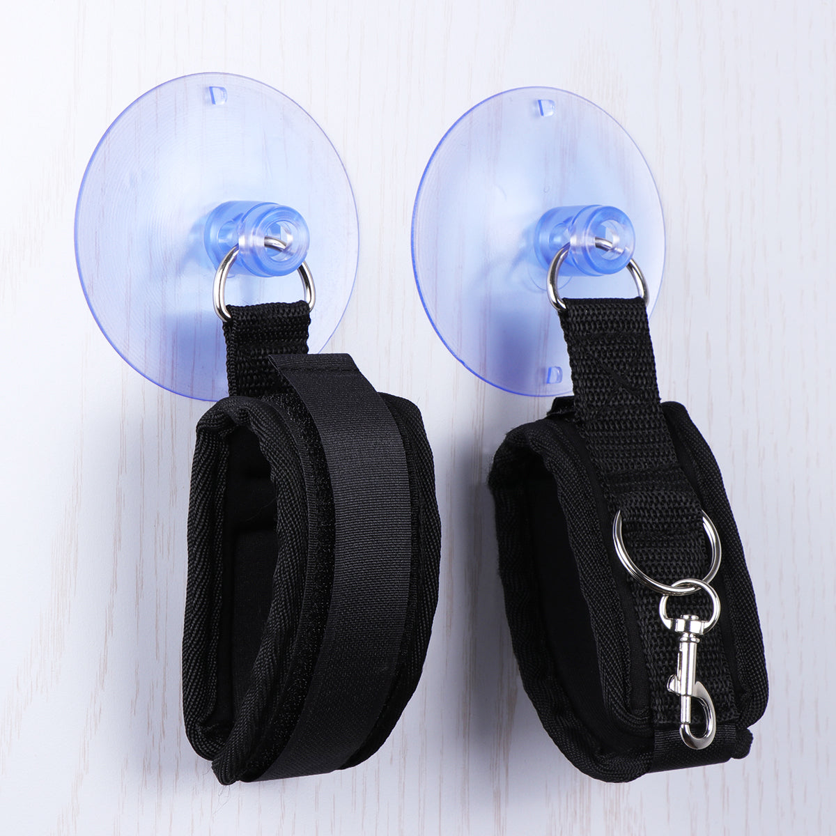 Valores - Handcuffs with suction cup for the wall
