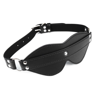 Blindfold Augenmaske mit fester Schnalle Pu Strap