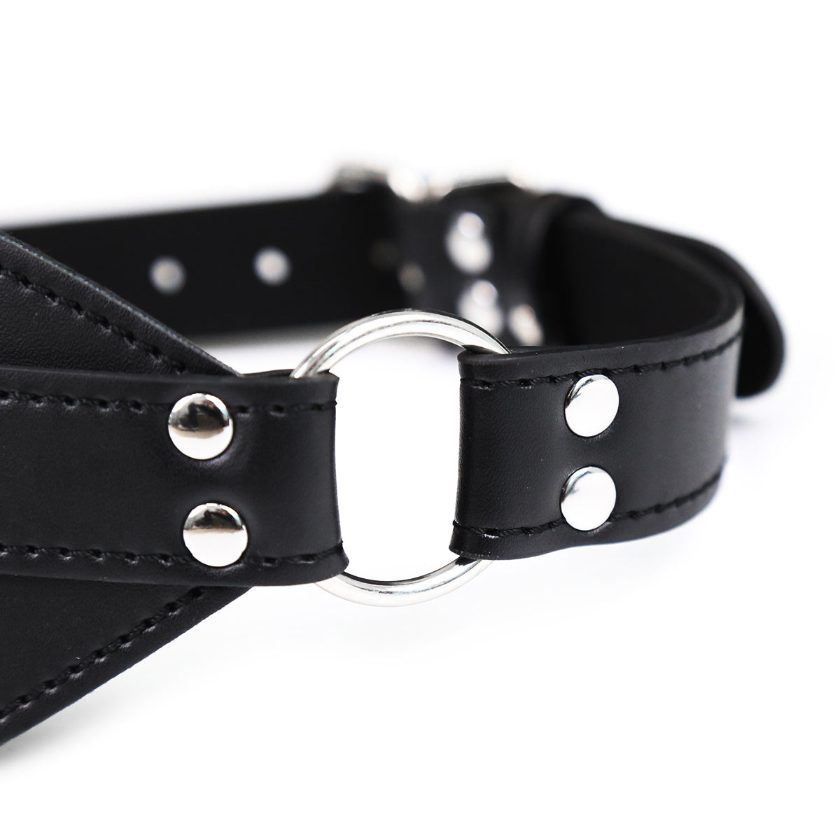 Blindfold Augenmaske mit fester Schnalle Pu Strap