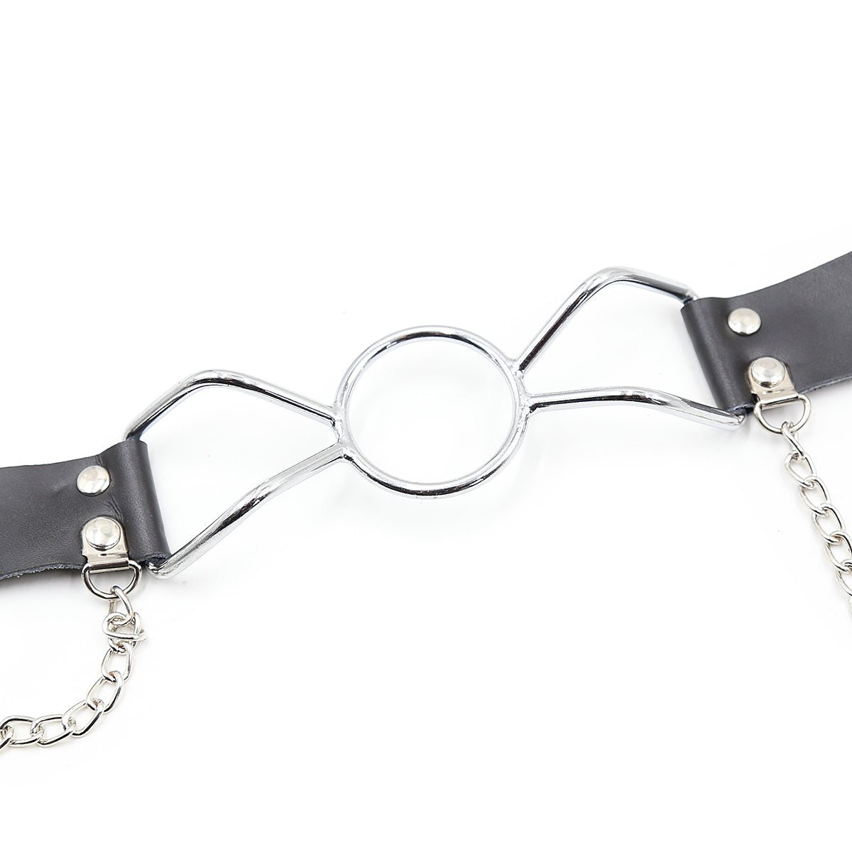 Undis - Spider Nipple Clamps Leather Mouth Gags -M
