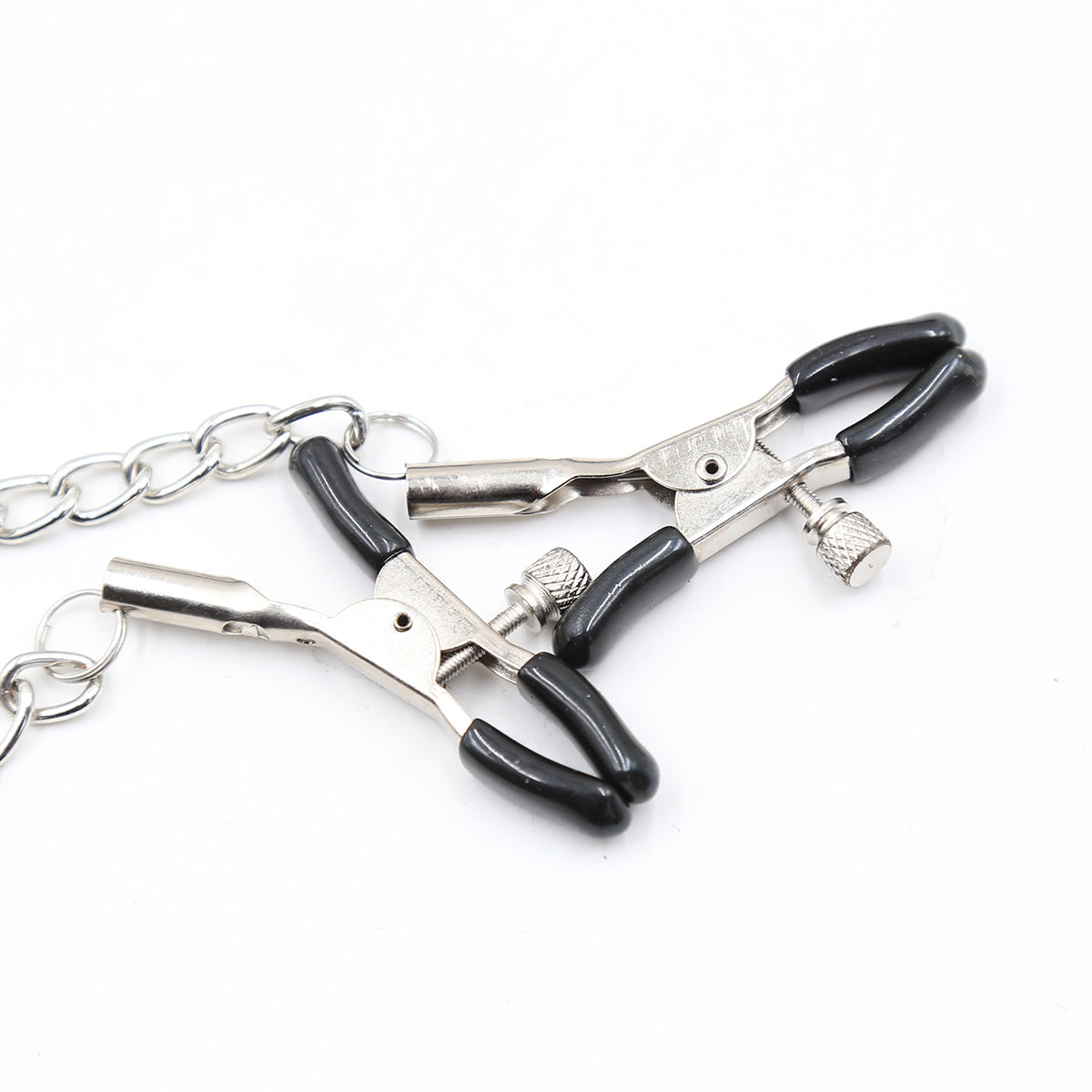 Undis - Spider Nipple Clamps Leather Mouth Gags -M