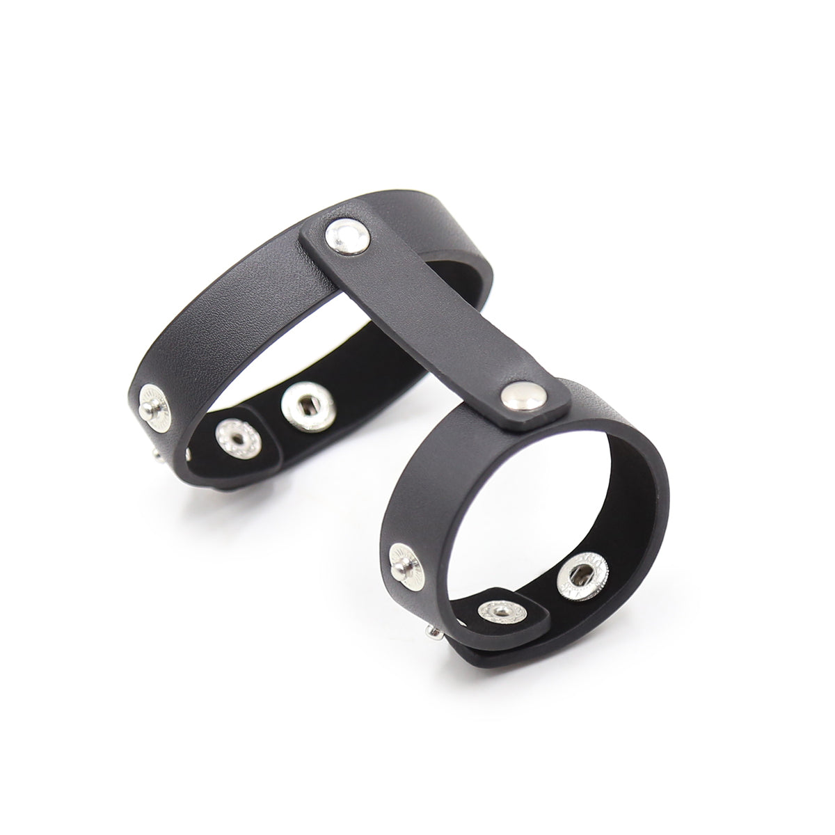 Penis straps with rivets made of leather Penis Cock Ring