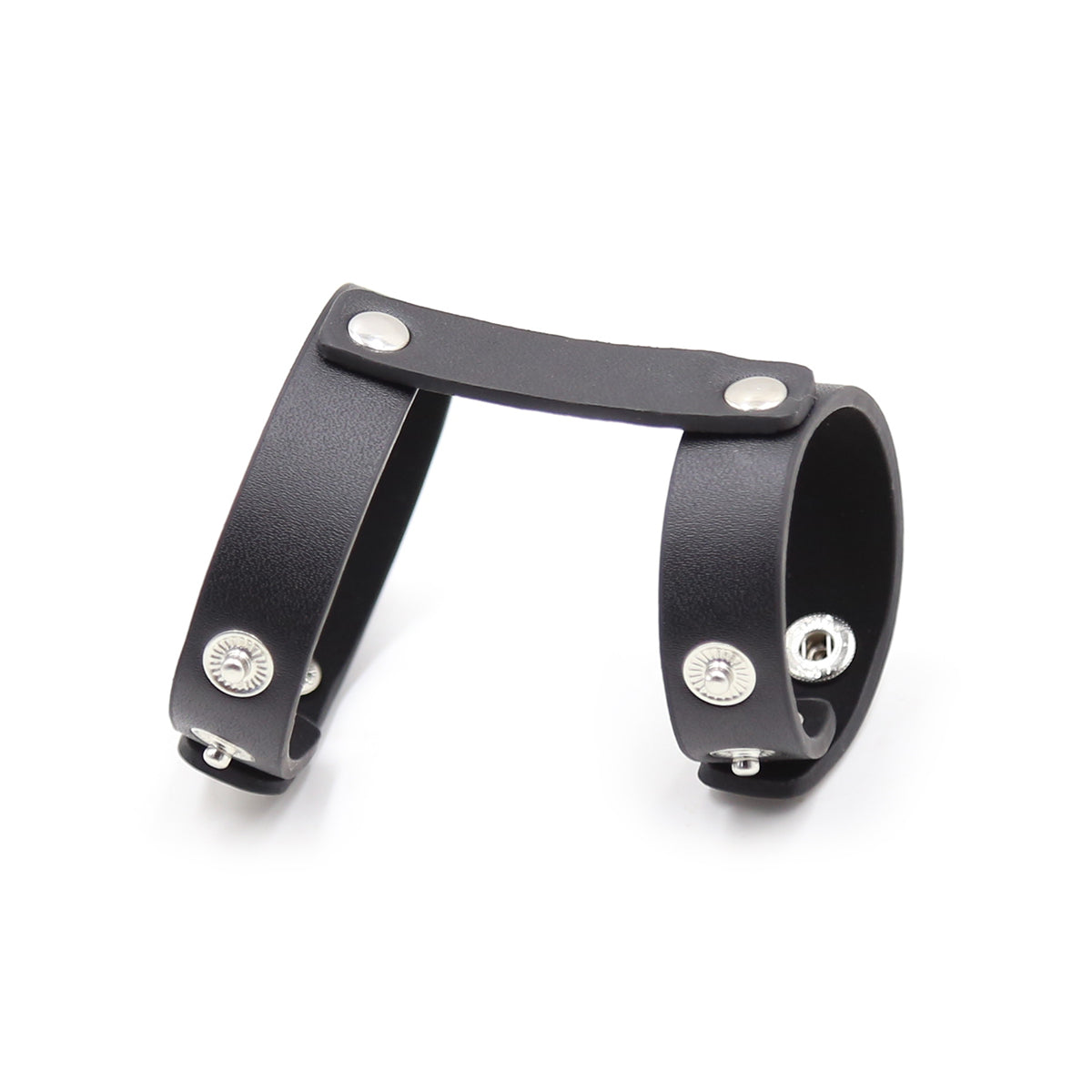 Penis straps with rivets made of leather Penis Cock Ring