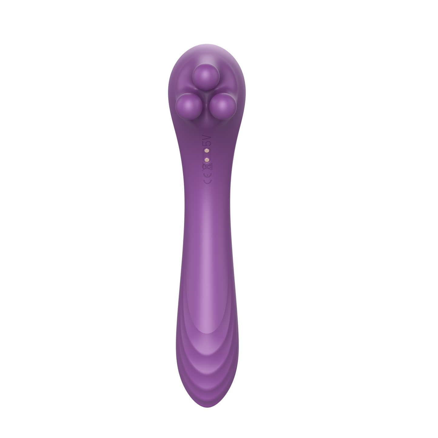 Vibro 15 - Vibrator with 3 vibrating balls in the massage head 2 motors