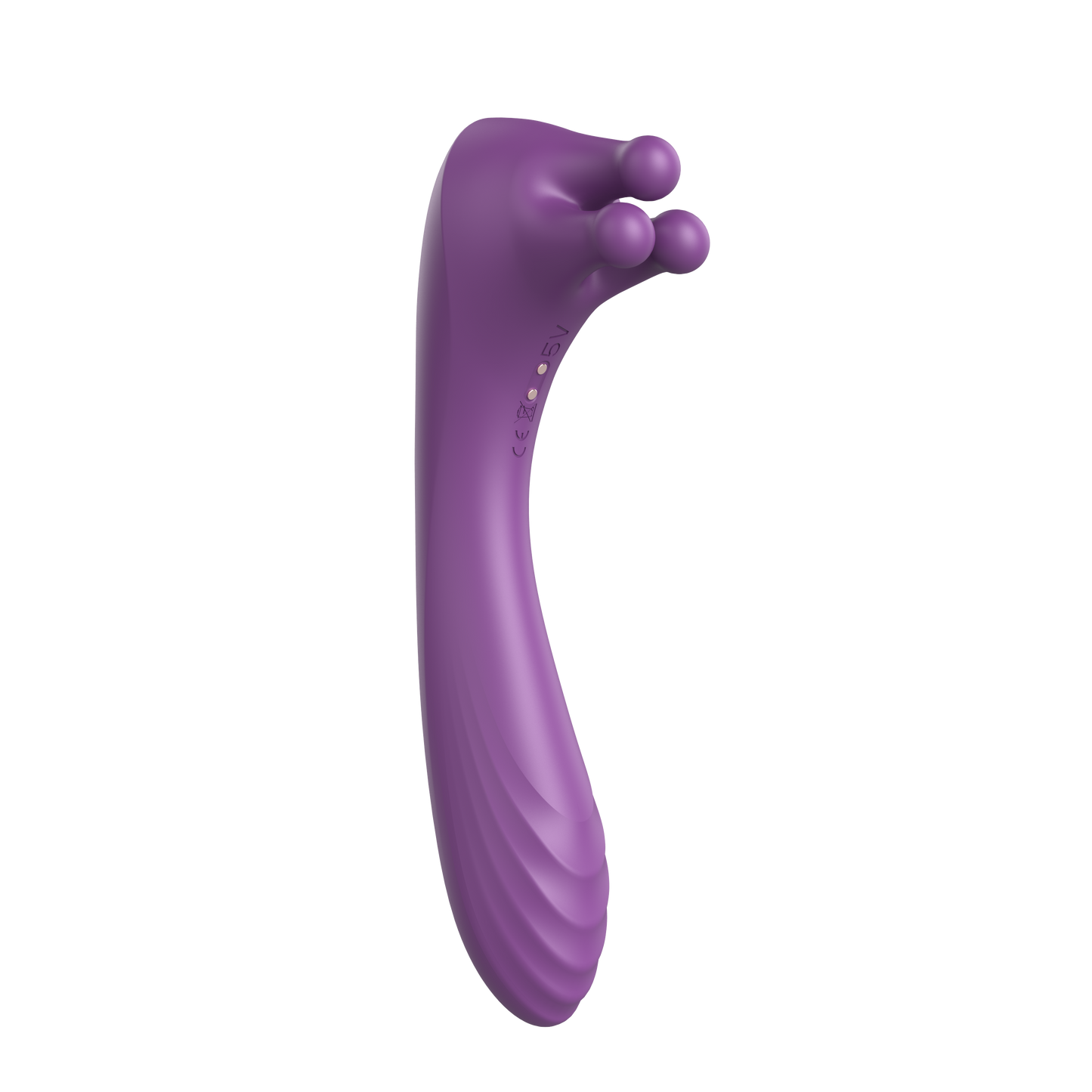 Vibro 15 - Vibrator with 3 vibrating balls in the massage head 2 motors