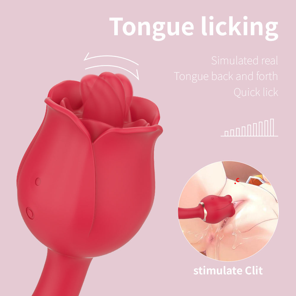 RO ME vibrator with vibrating tongue