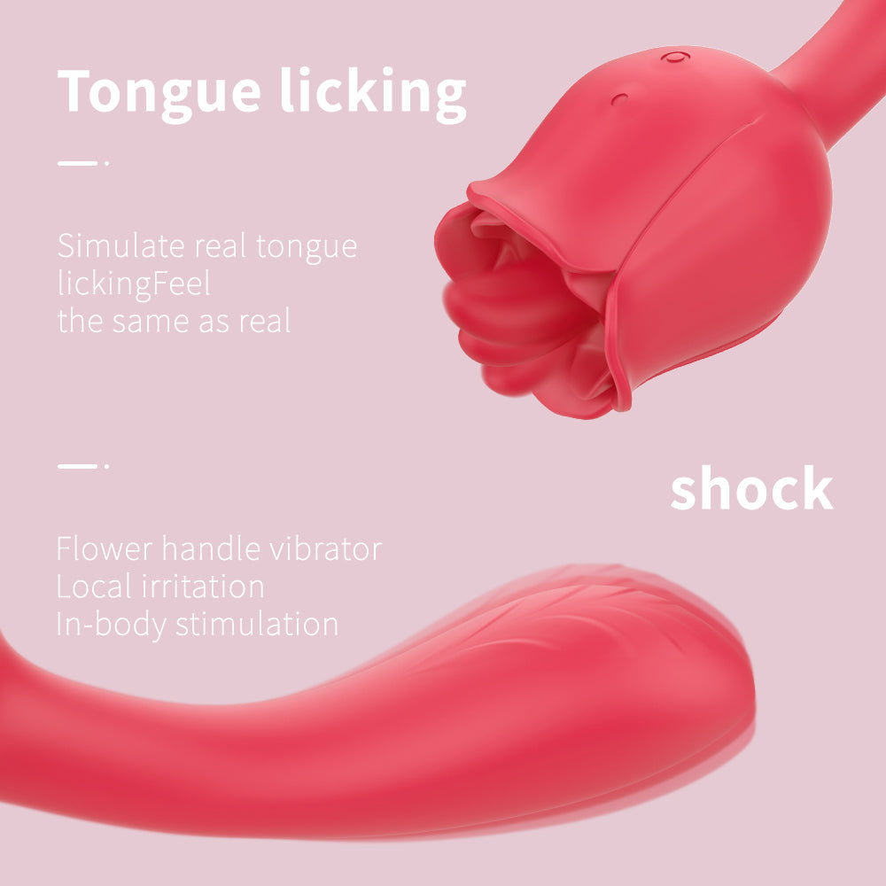 RO ME vibrator with vibrating tongue
