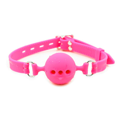 Emerenz - Full Silicone Ball Gag-M Pink