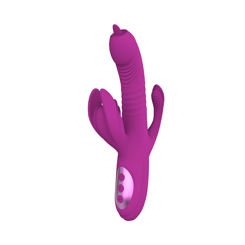 Pia - Rabbit vibrator with tongue and thrust function 