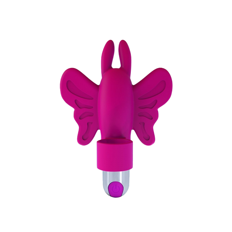 Calla - mini butterfly Fingervibrator Pink