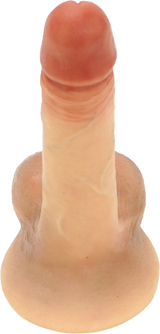 Sliding Skin - Realistischer Dildo mit harte Hodensack