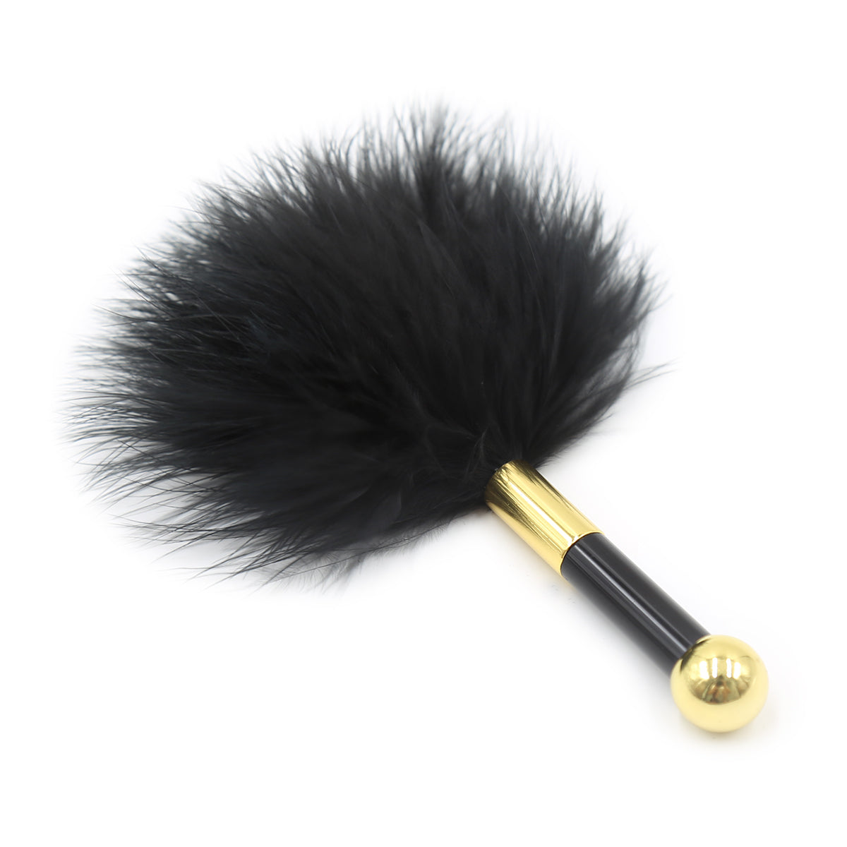 Feather Tickler with Acrylic Metal Wand