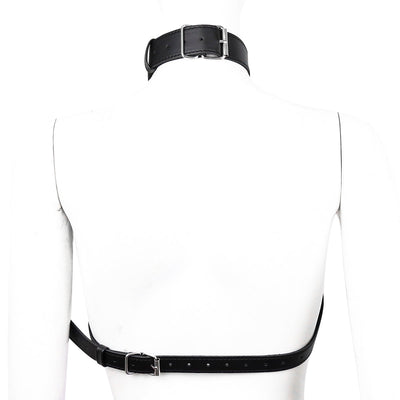 Haedea - sexy Brust Harness mit Halsband