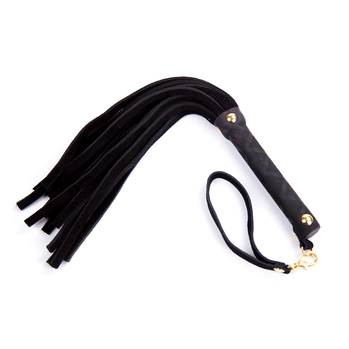 Porcia - Mini gold Flogger edel