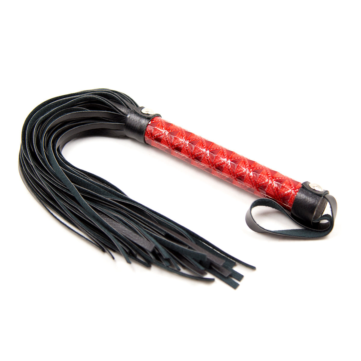 Prudentia - Diamond Muster Flogger edel