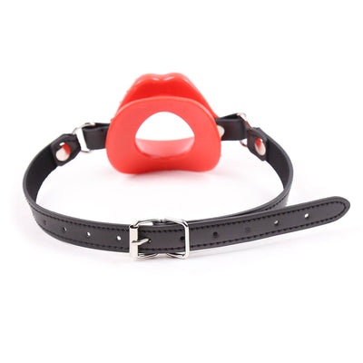 Elodie - Lip Gag with Pu Strap