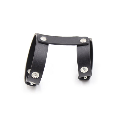 Penis straps with rivets made of leather Penis Cock Ring 