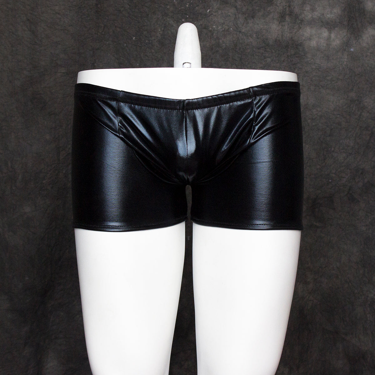 Spandex Man Boxers Shorts Black 