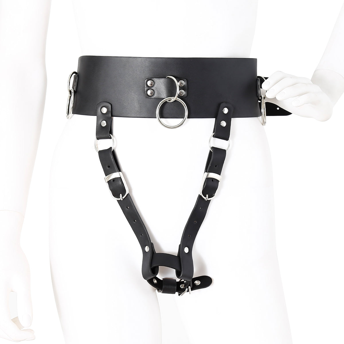 L-adjustable chastity harness