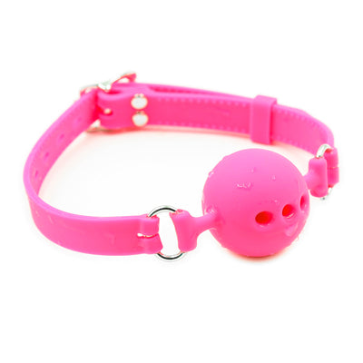 Emerenz - Full Silicone Ball Gag-M Pink