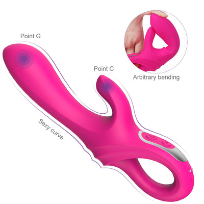 MULTI DEDO - Vibrador Conejo