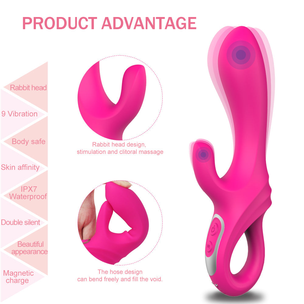 MULTI DEDO - Vibrador Conejo