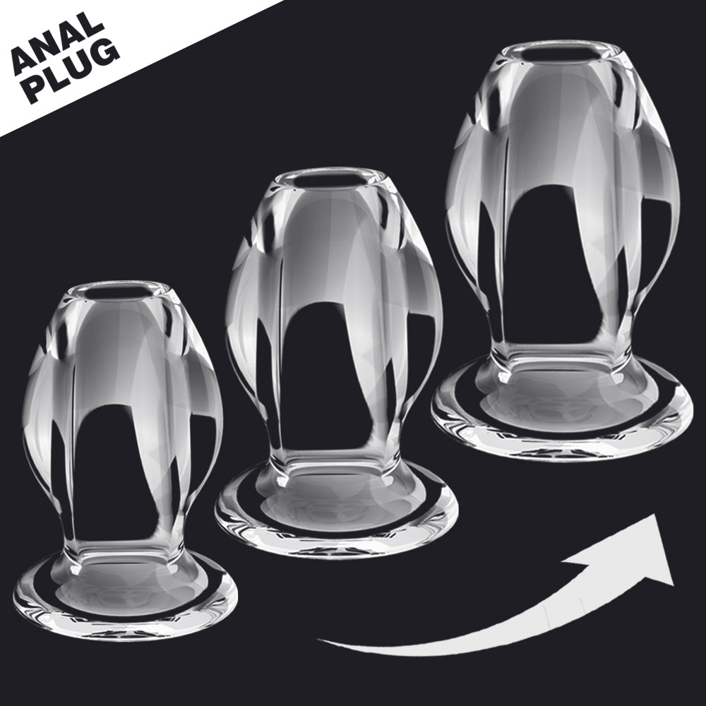 Anal- Plug CLEAR SET