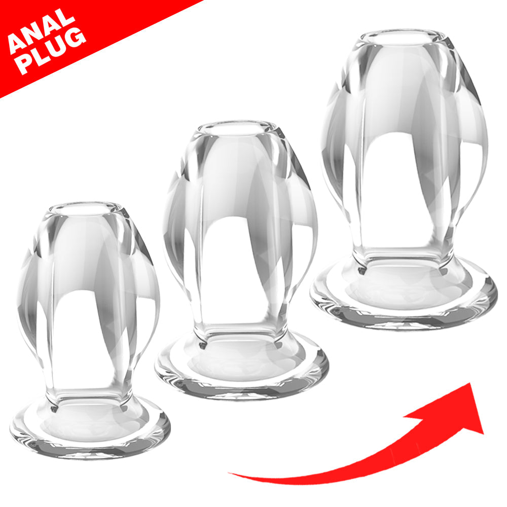 Anal- Plug CLEAR SET