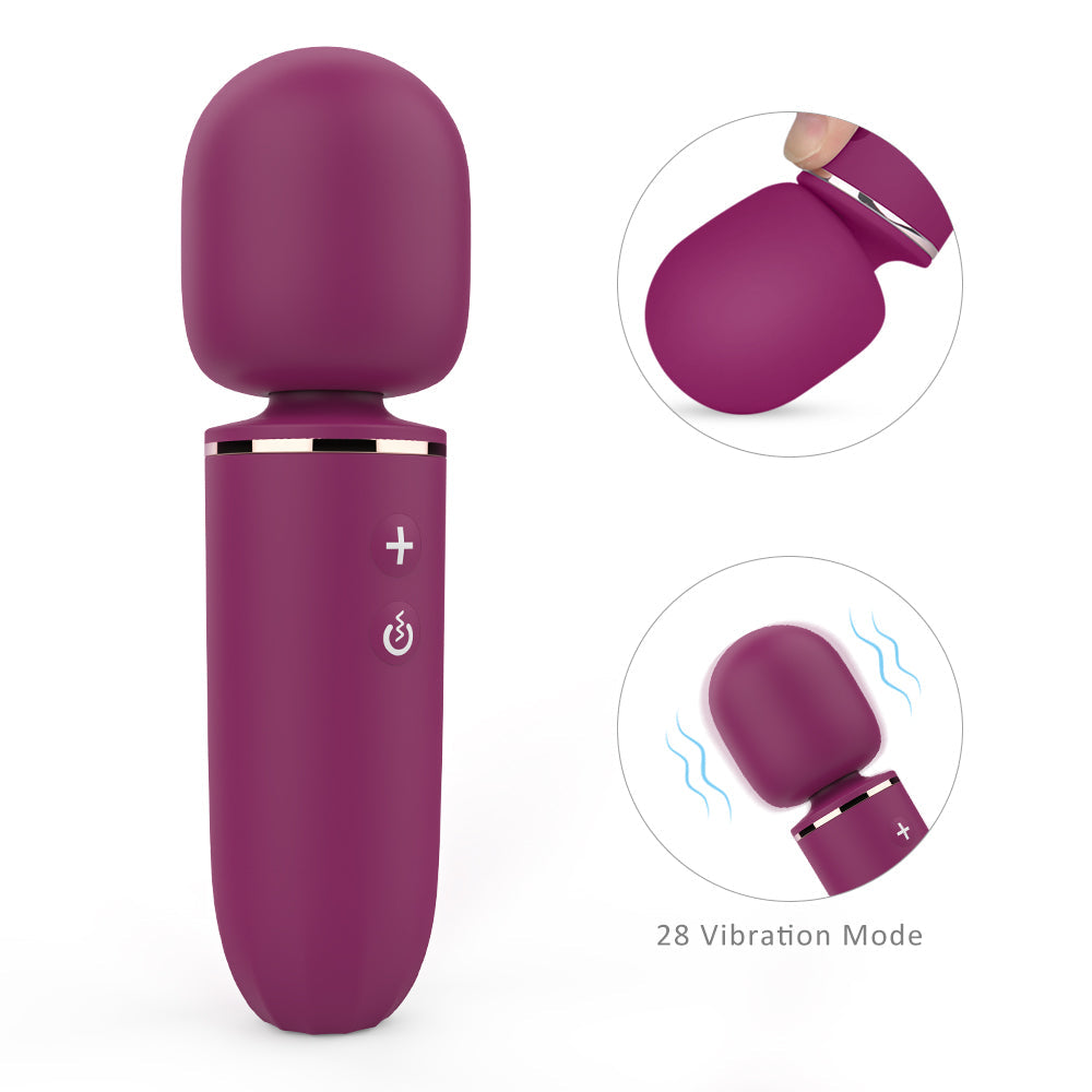 Surprise two - Wand Massager made of silicone + ABS 