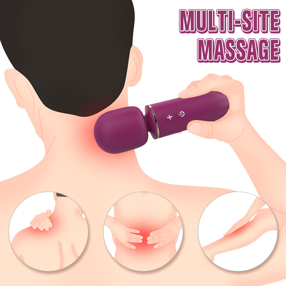 Surprise two - Wand Massager made of silicone + ABS 